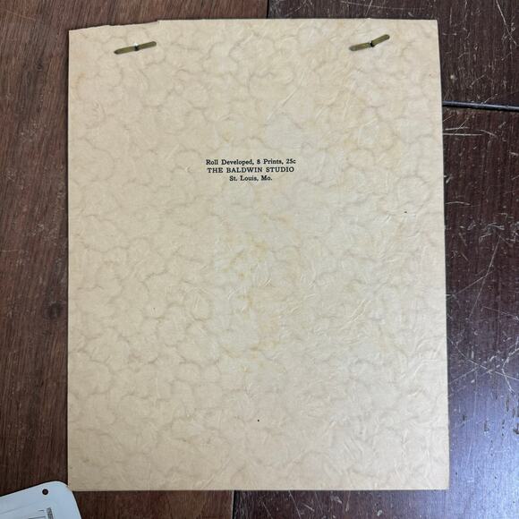 The Baldwin Studio St. Louis, Mo Photo Prints 1930s Bernice & James Bond - Picture 10 of 10